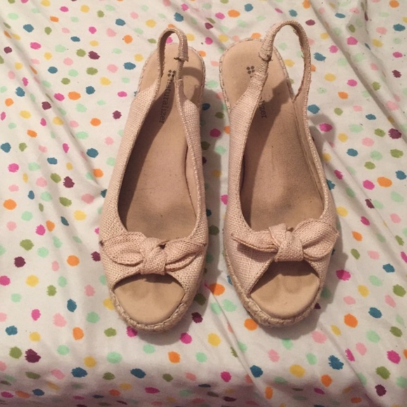 COPY - burlap espadrilles wedges - Picture 1 of 1